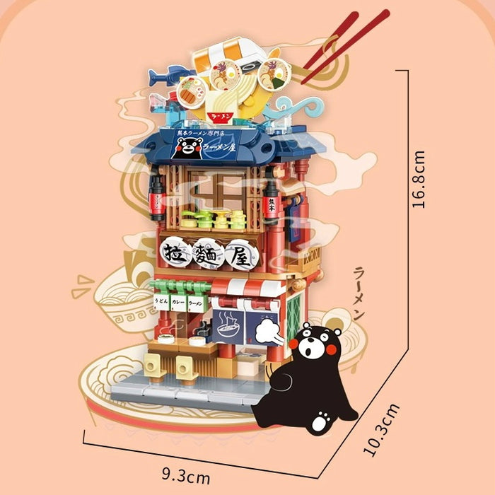 Inbrixx Building Blocks - Kumamon Japanese Ramen House 334PCS