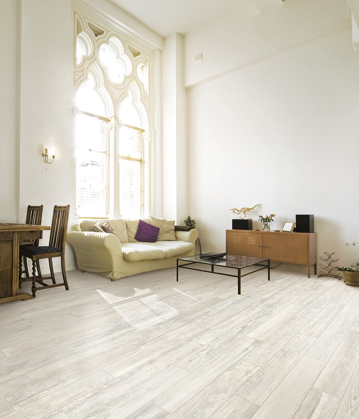 Loft 6x36 Matte Porcelain Tile in Ivory – MILE®stone