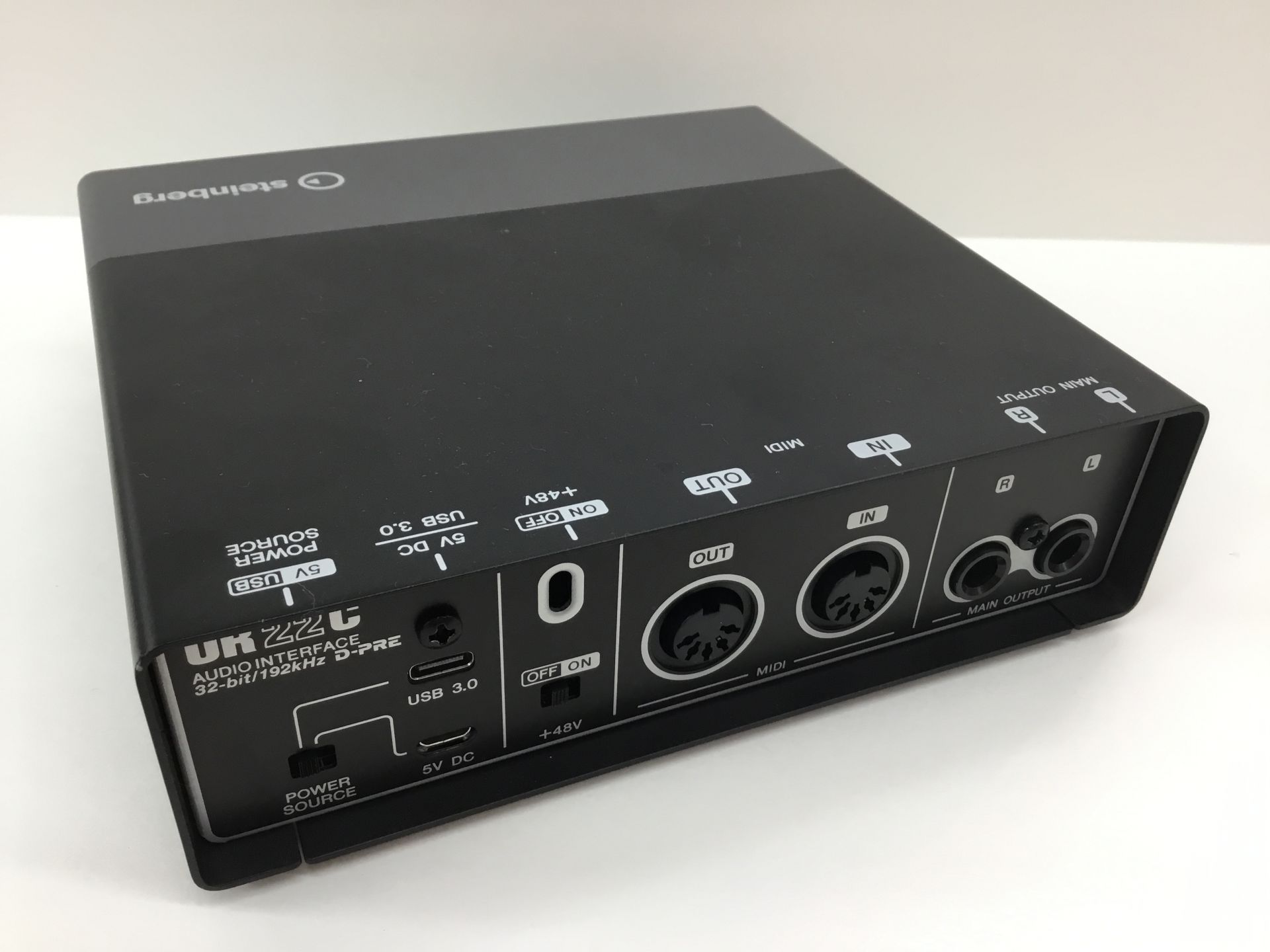 UR22mk2 オーディオインターフェース レビュー】Steinberg「UR22 mkⅡ