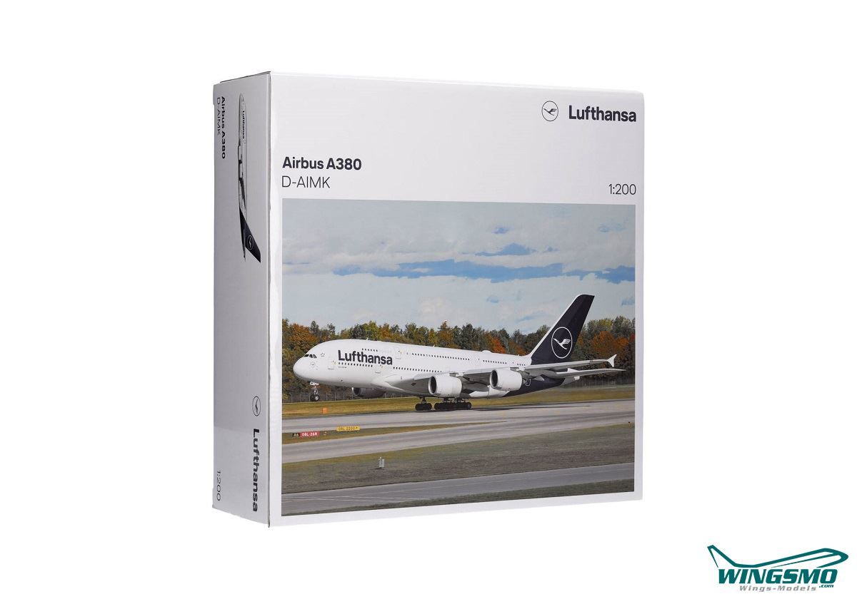 Herpa Wings Lufthansa Airbus A380 D-AIMK 559645-001 | WINGSMO.com