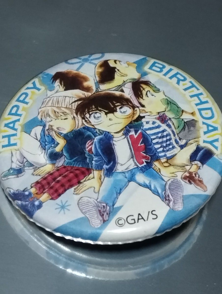 名探偵コナン コナンまつり バイカラー缶バッジ 青山剛昌ふるさと館