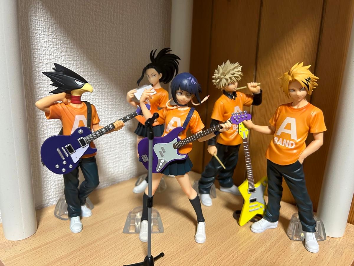 一番くじ 僕のヒーローアカデミア 垂れ流せ 文化祭 フィギュアセット