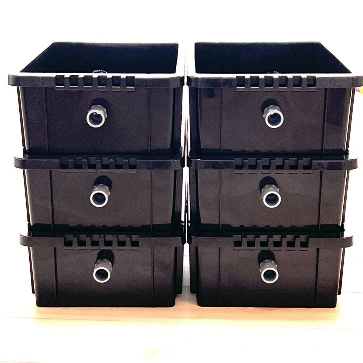 ☆お買い得☆NVBOX13 オーバーフロー容器 5個セットメダカ飼育 めだか