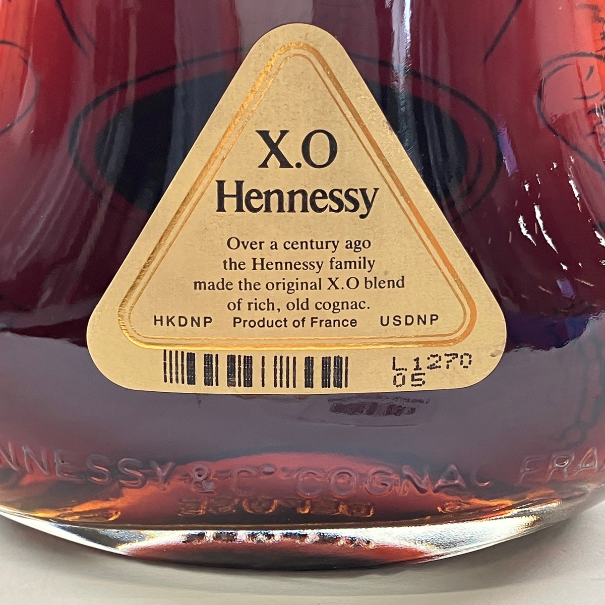 1円】ヘネシー Hennessy XO 金キャップ クリアボトル 700ml ブランデー