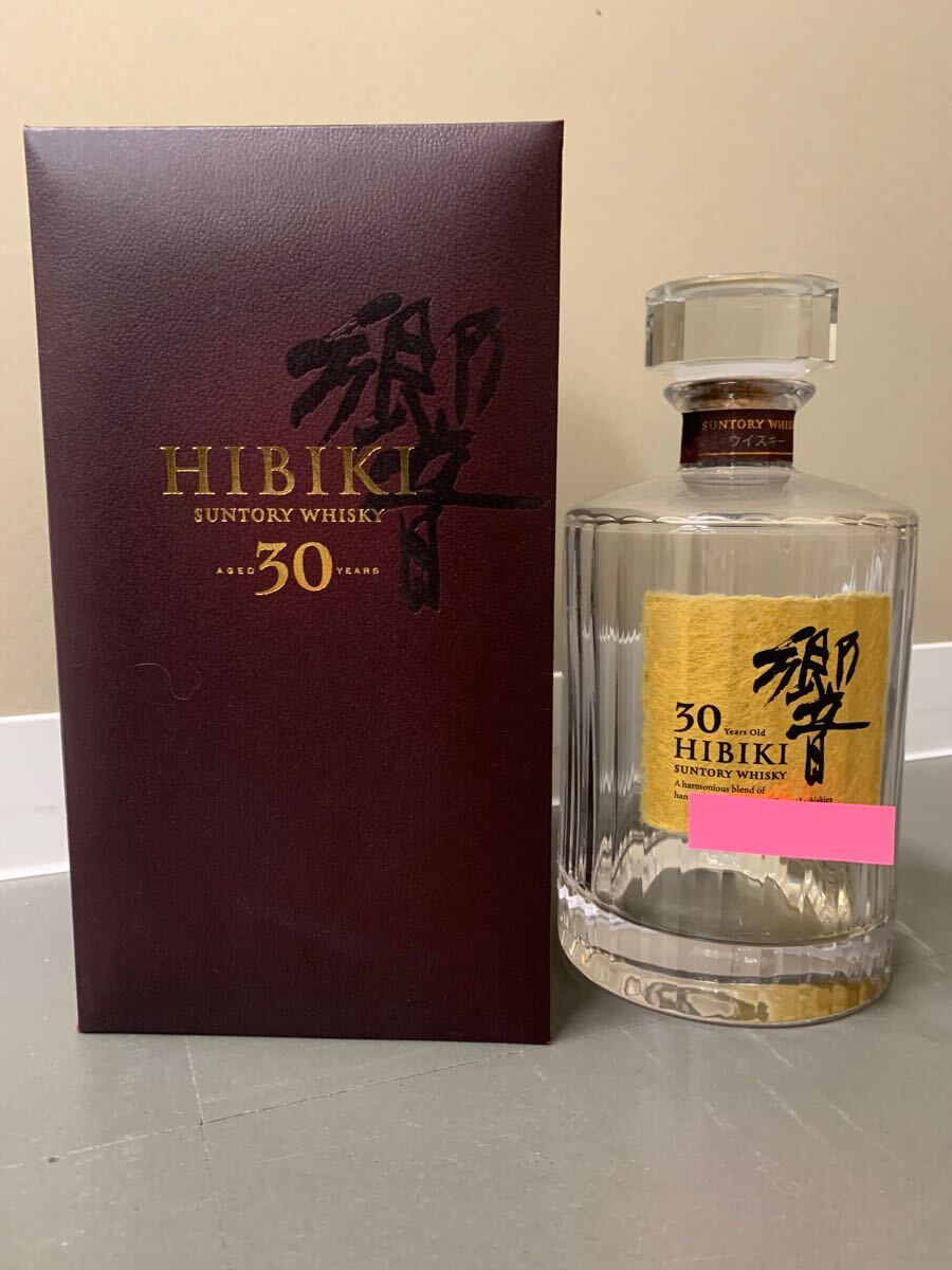 SUNTORY WHISKY 響 ヒビキ 30年 空瓶 HIBIKI 響 30年 ウイスキー 空