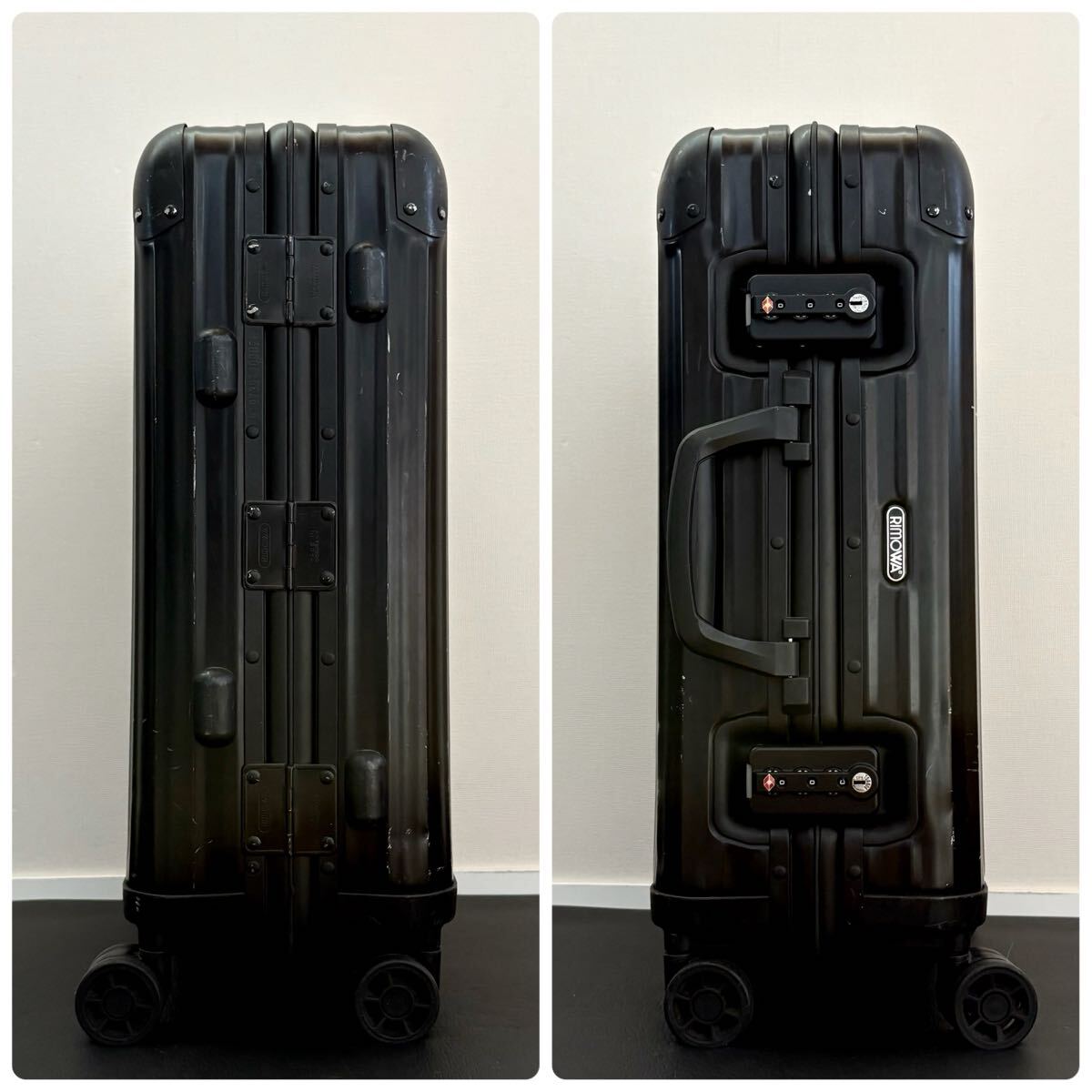RIMOWA MONCLER TOPAS STEALTH 32L キャリーケース トランク 4輪 限定