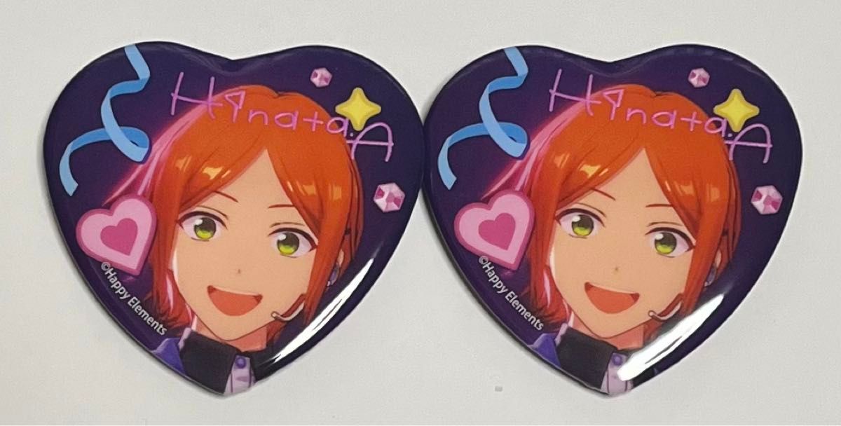 あんスタ【葵ひなた】8周年 ハート 缶バッジ あんさんぶるスターズ