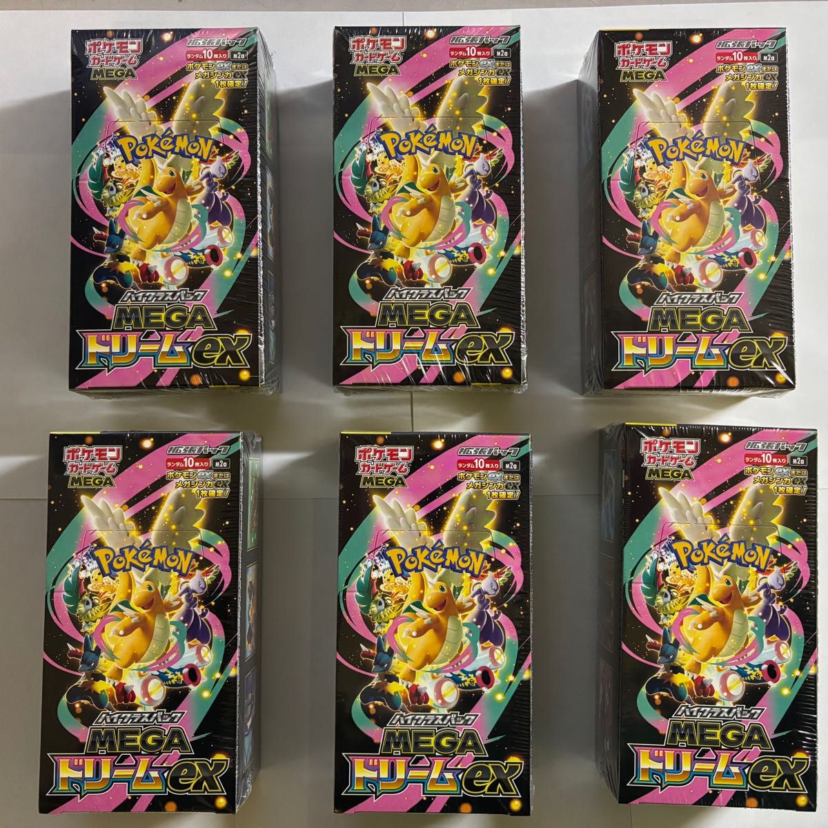 ポケモンカード ハイクラスパック メガドリームex 6BOX シュリンク付