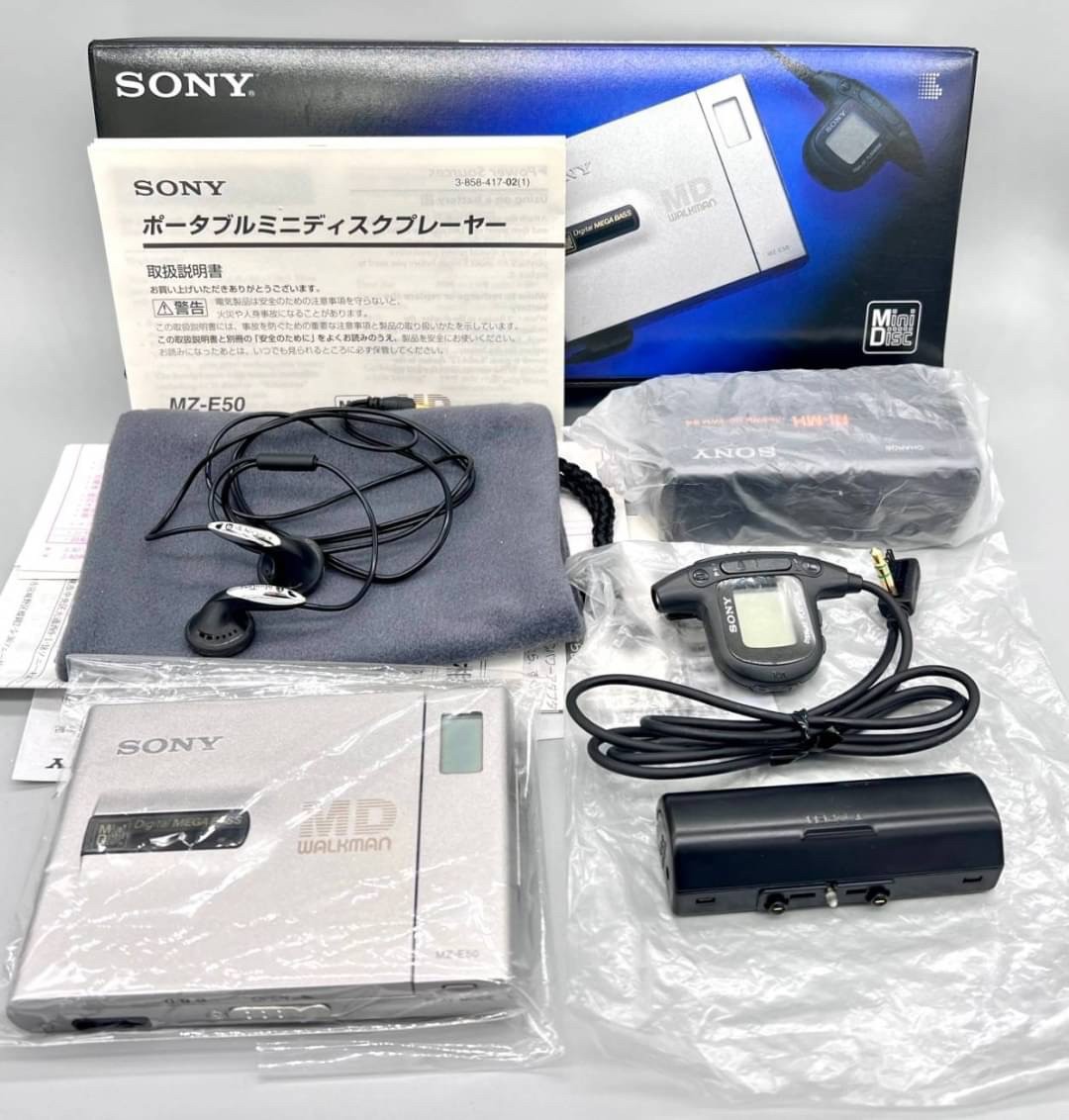 SONY MD SONY MD ウォークマン MZ-E50 WALKMAN 高音質 MDプレーヤー MZ