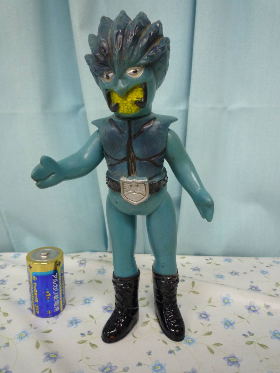 ⚠️レア 1970年 仮面ライダー サボテグロン ミニソフビ 旧バンダイ