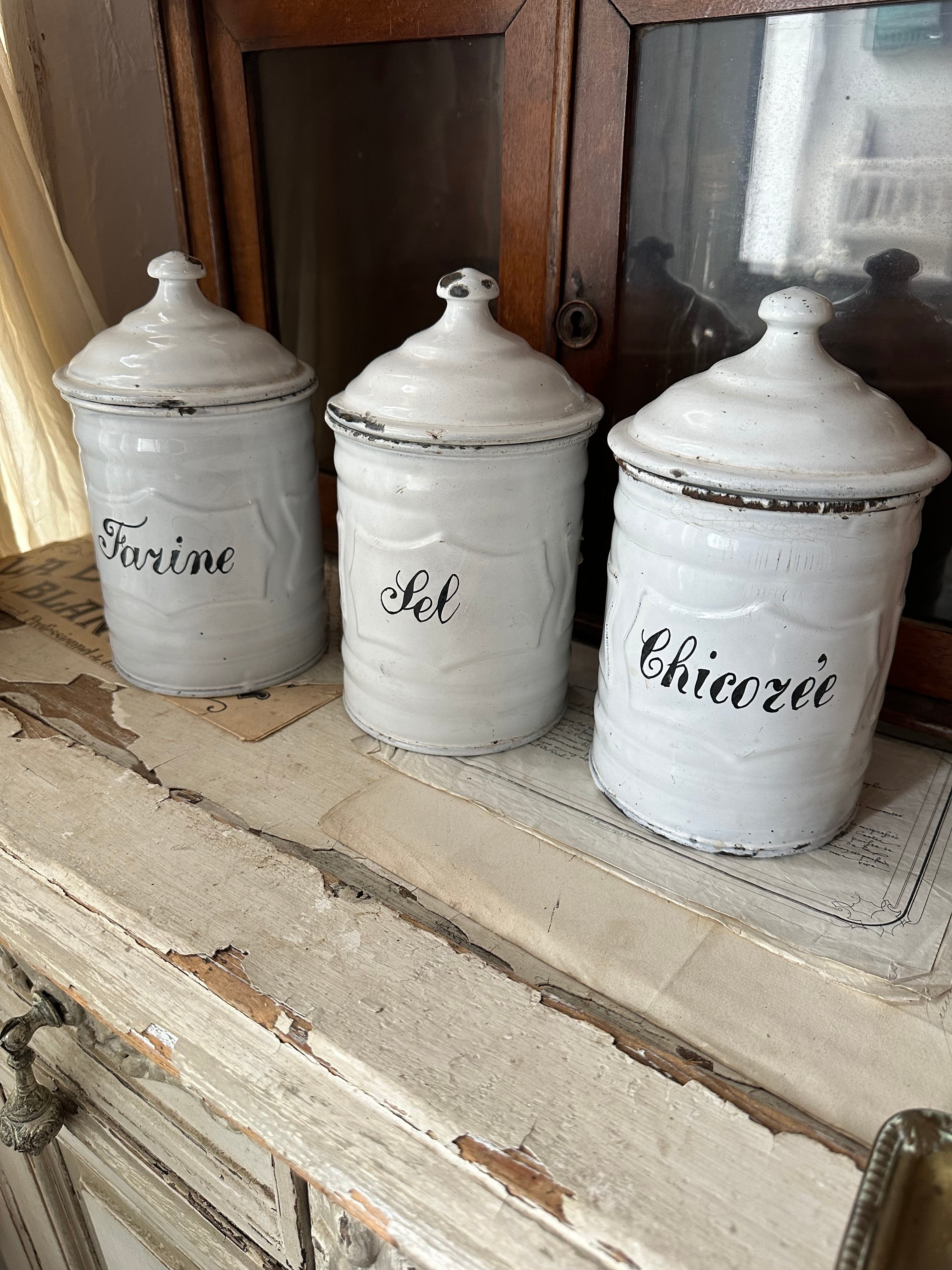 キャニスター | Brocante de La Cocotte （フランスアンティーク