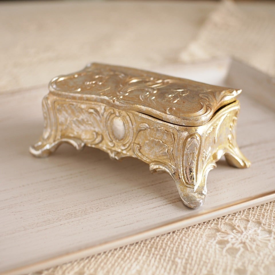 クラシック ジュエリーボックス 宝石箱 小物入れ アンティーク調