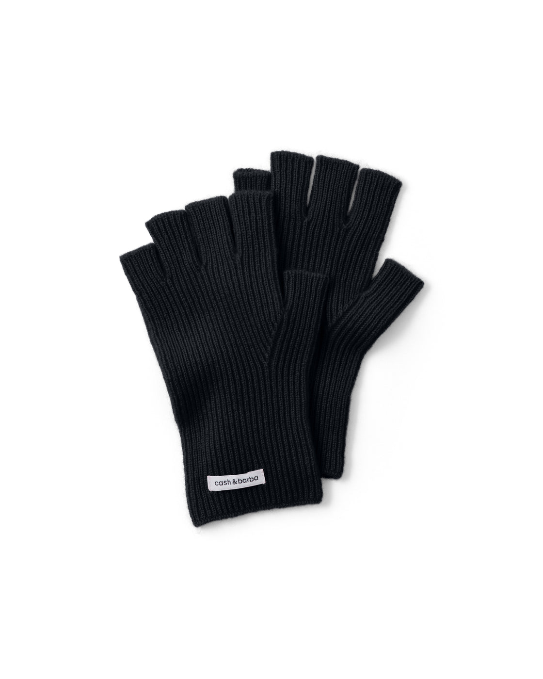 キャッシュベイビー オープンフィンガーグローブ, Black – cash & barba