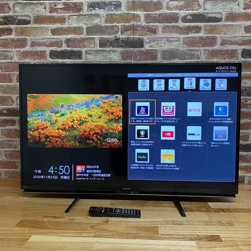 即日受渡❣️SHARP40型 AQUOS YouTube🆗28000円