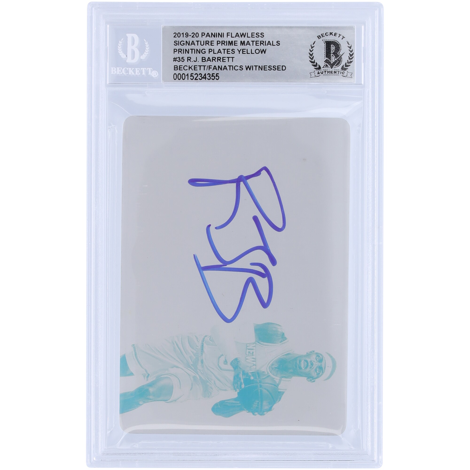 RJ Barrett 直筆サイン 2019 Panini flawless Basketball Rj Barrett