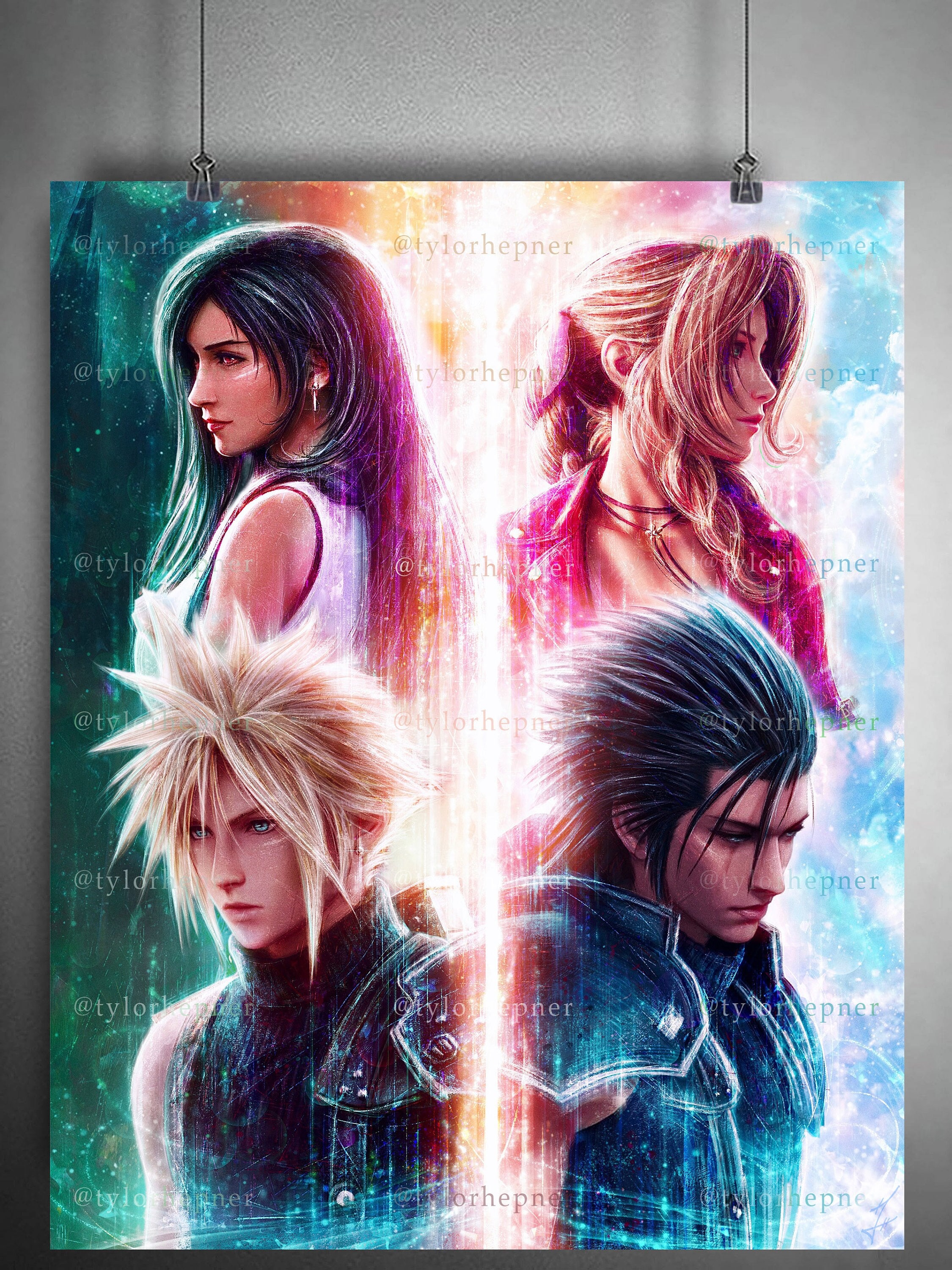 ファイナルファンタジー ポスター 9枚セット FINAL FANTASY VIIREBIRTH