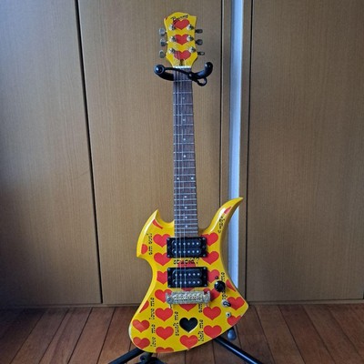 X JAPAN hideシグネチャータイプ コンポーネントギター イエローハート