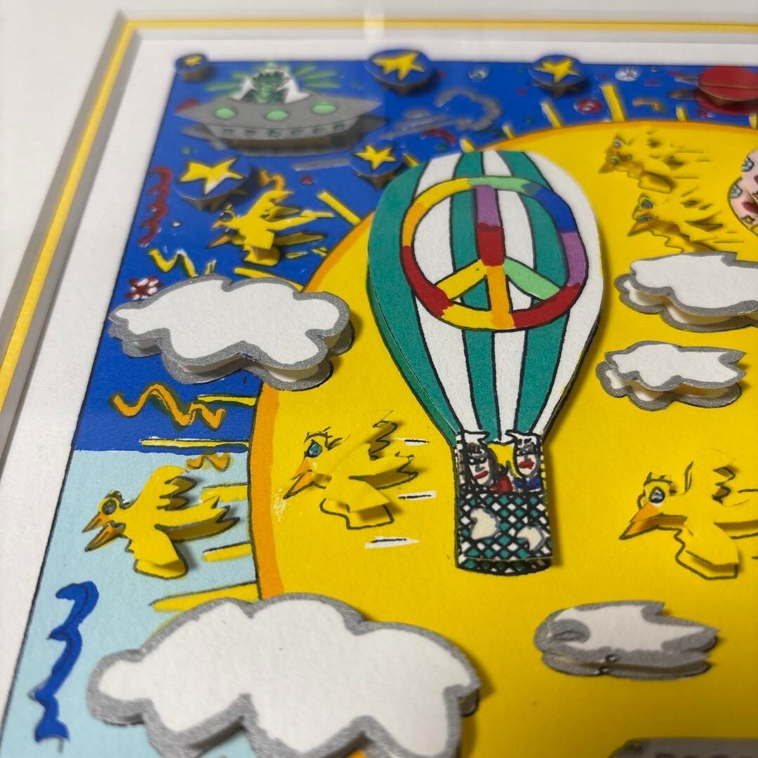 JAMES RIZZI FOLLOW THE SUN 3Dシルクスクリーン