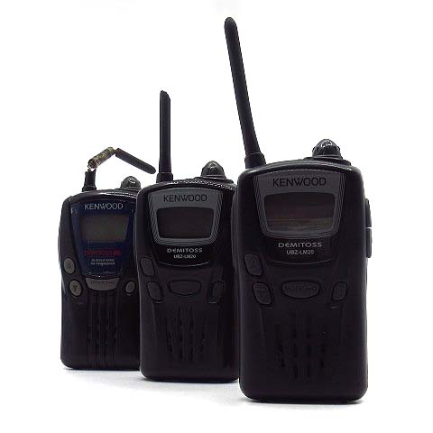 KENWOOD DEMITOSS UBZ-LM20 20ch対応特定小電力トランシーバー KENWOOD