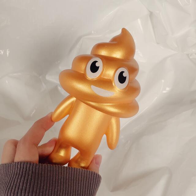 𓊆 うんちくん フィギュア 金運上昇💩お尻から音が鳴る 𓊇 の通販 by