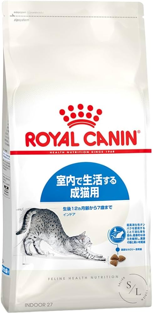 Amazon | ロイヤルカナン インドア （室内で生活する猫専用フード 成猫