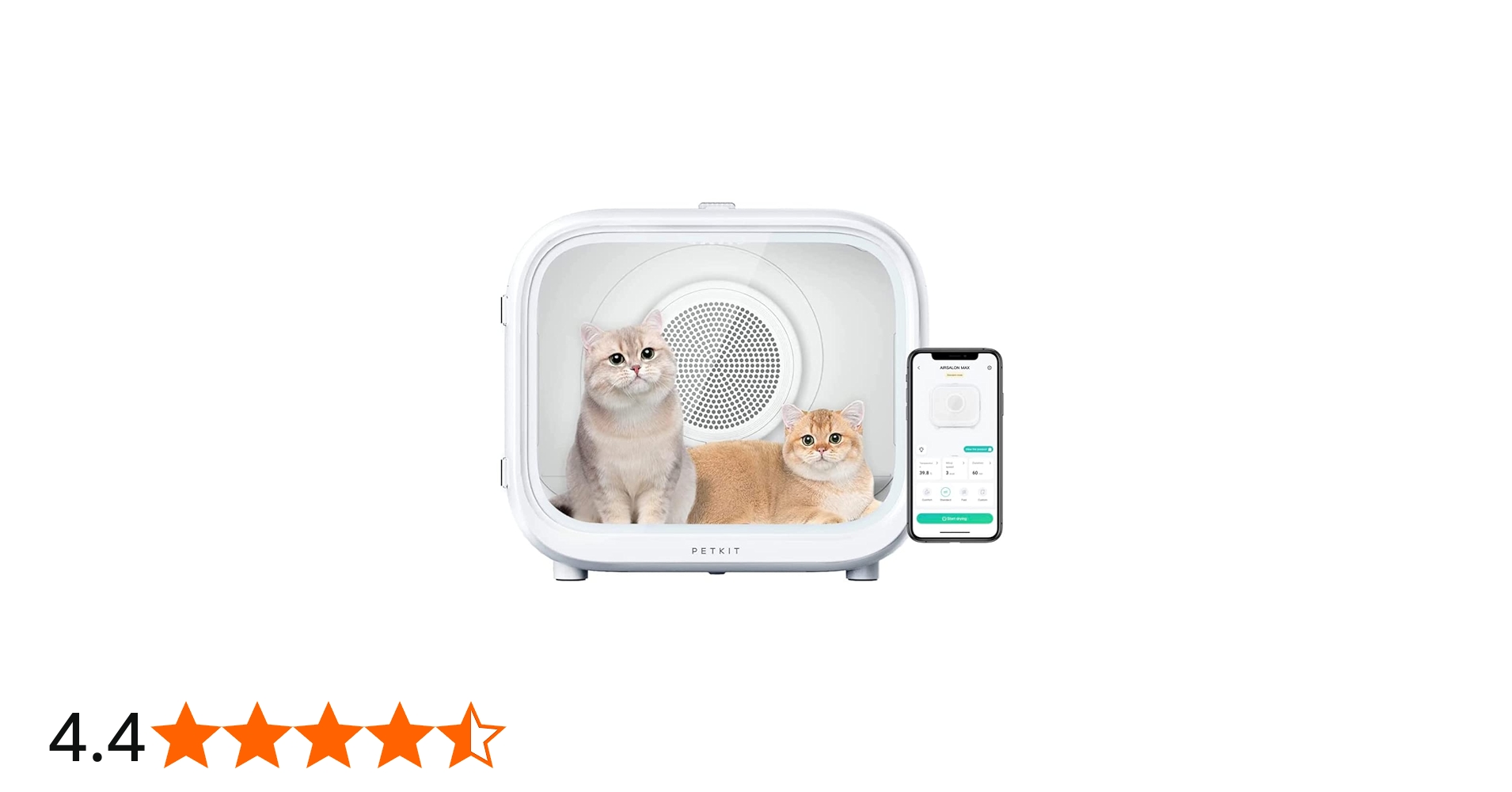 Amazon | PETKIT ドライヤーハウス 猫 小型犬用 ドライルーム スマホ