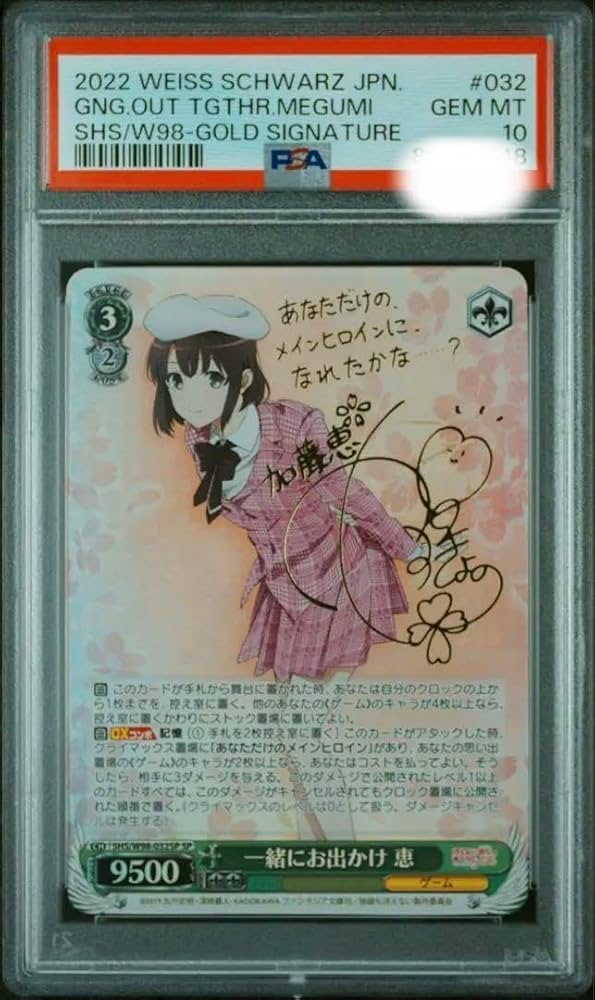 ヴァイス 一緒にお出かけ恵PSA10