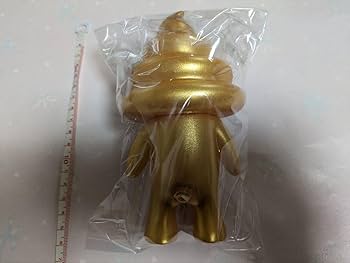 Amazon.co.jp: うんちくん ソフビ フィギュア 金色 ゴールド : おもちゃ