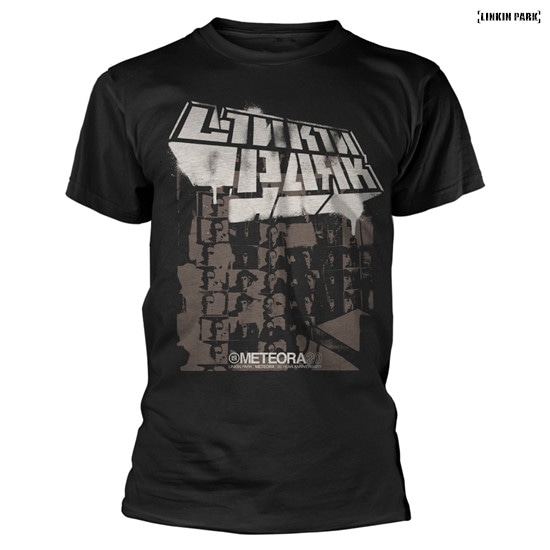 Linkin Park / リンキンパーク - SPRAY COLLAGE Tシャツ(ブラック