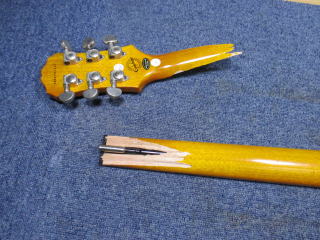Epiphone SG - ネック折れ再接着｜塗装セットアップ - ギターリペア