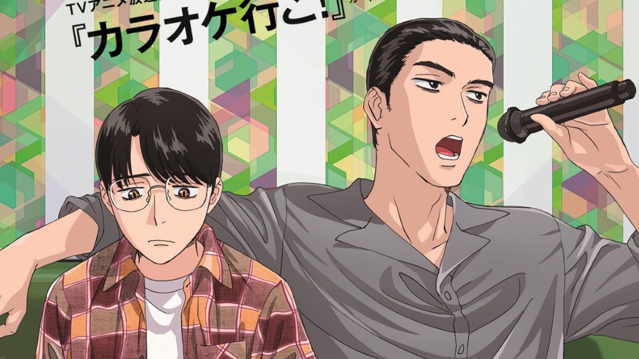 カラオケ行こ!コラボカフェ 岡聡実＆成田狂児 缶バッジセット カラオケ