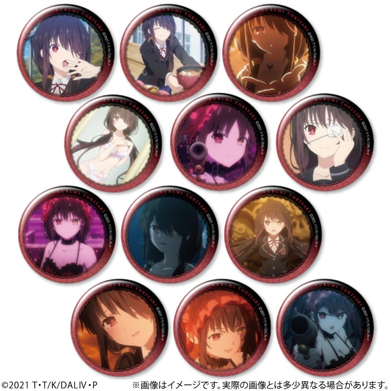 デート・ア・ライブ メモリアル 缶バッジ Vol.2 特典入り 時崎狂三 士