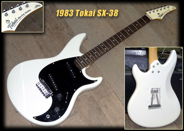 TOKAI SD652 L White 現状品 ビンテージ TOKAI SD652 L White 現状品