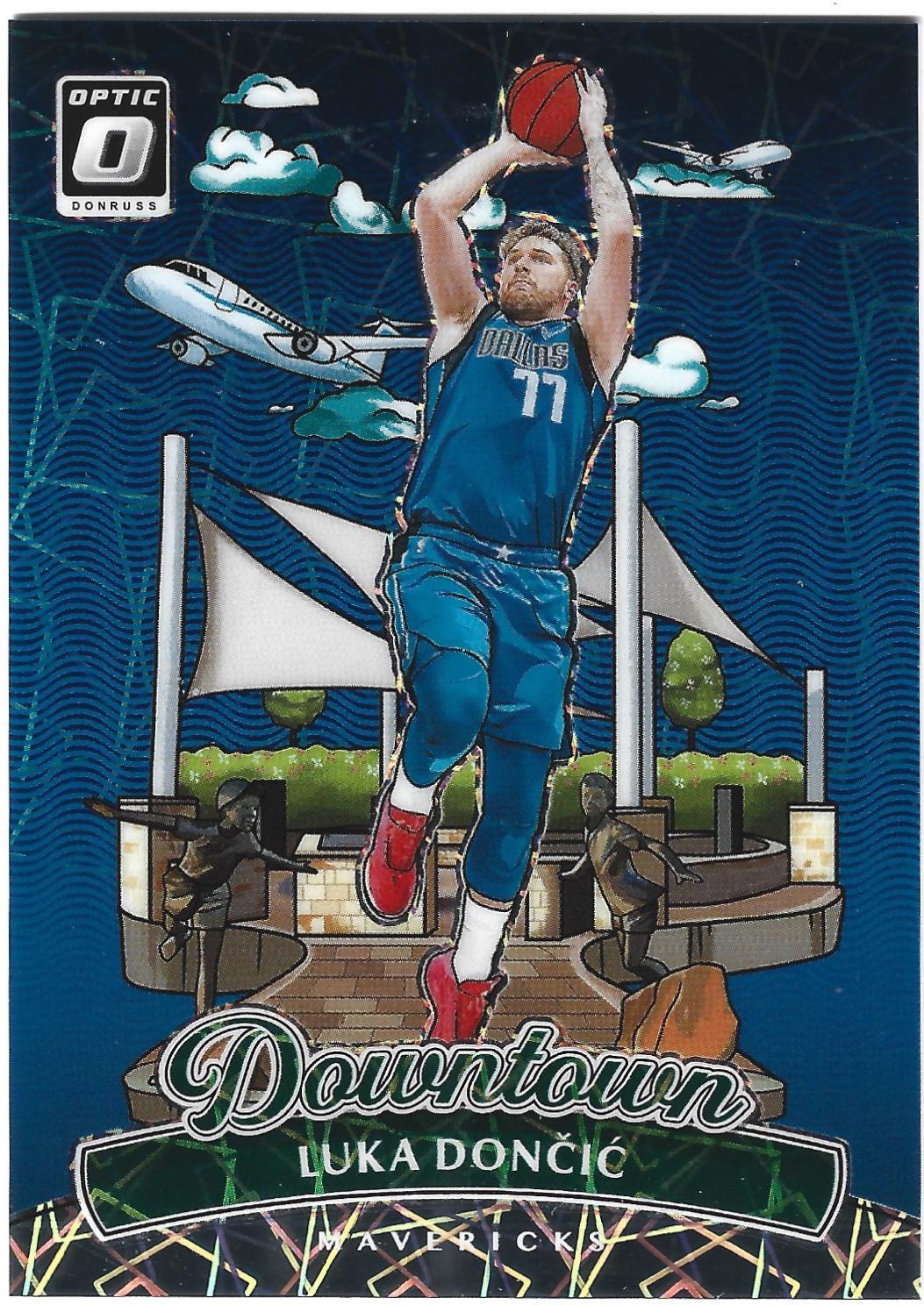 Luka Doncic #1 Prices | 2024 Panini Donruss Optic Downtown