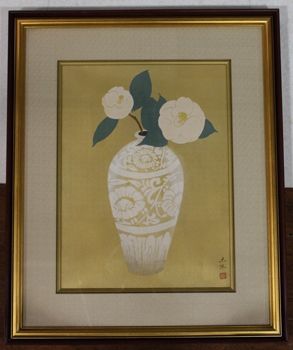 奥村土牛【花卉図 】lithograph限定120｜開館50周年記念特別展】 奥村土牛