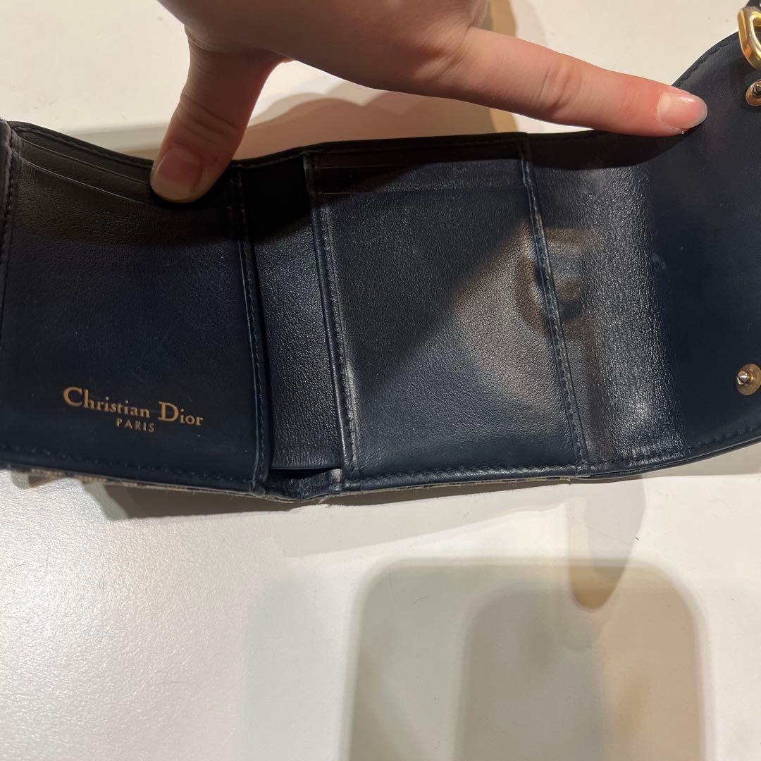 Christian Dior 三つ折り財布