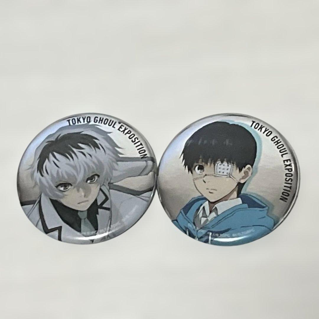 東京喰種 ex 缶バッチ 金木研 佐々木琲世 - メルカリ