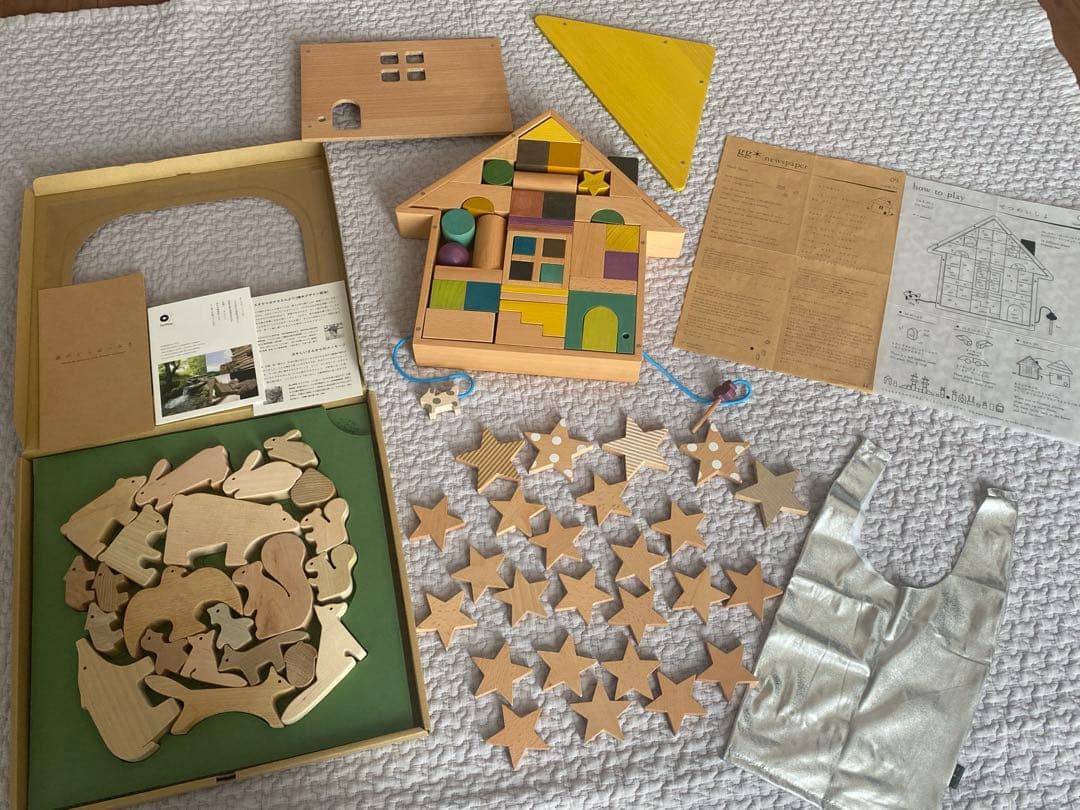 OakVillage ・kiko+ & gg* 積木セット