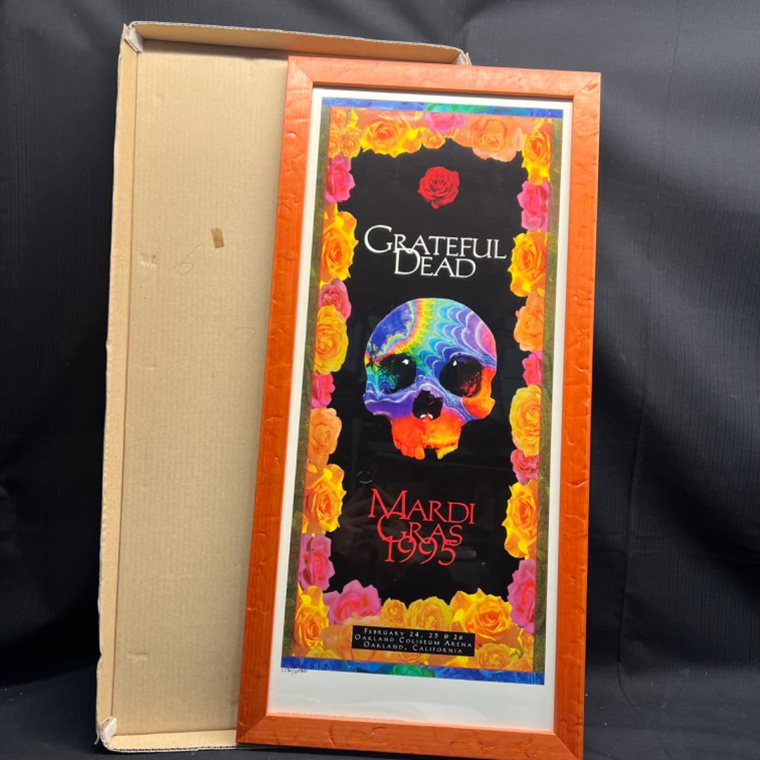 〇Bi1077 限定ポスター GRATEFUL DEAD 1995 フレーム 〇Bi1077 限定ポスター GRATEFUL DEAD 1995 フレーム