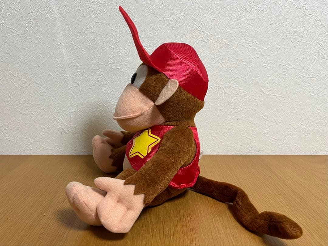 スーパードンキーコング2 ディディーコング ぬいぐるみ 美品