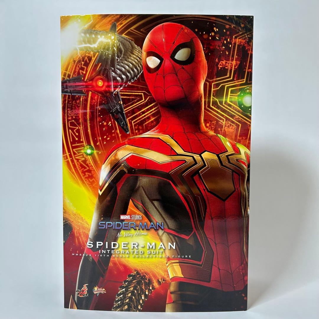 【美品】ホットトイズ スパイダーマン インテグレーテッドスーツ ノーウェイホーム ムービー・マスターピース】『スパイダーマン：ノー・ウェイ・ホーム