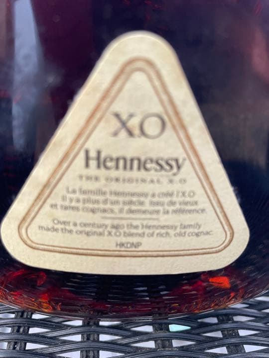 未開栓Hennessy ヘネシー XO 金キャップ jasヘネシー XO 金キャップ