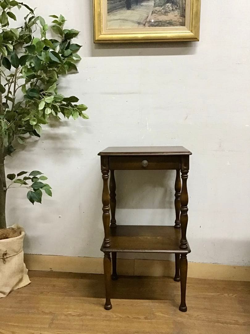 管325☆ナジコ☆Najian☆レトロ☆コンソールテーブル☆花台☆電話台 管325☆ナジコ☆Najian☆レトロ☆コンソールテーブル☆花台☆電話台