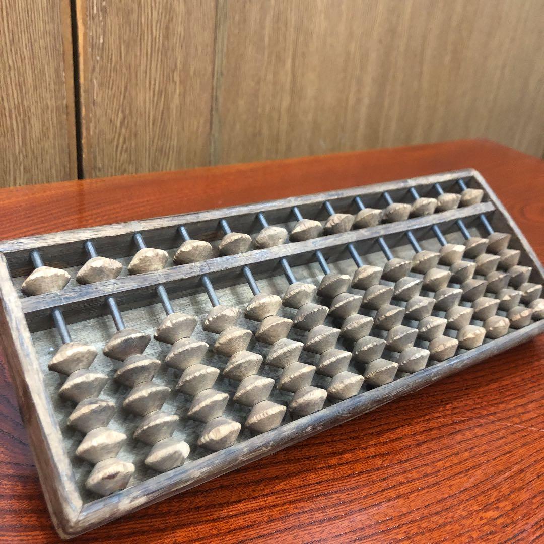 正真正銘レア大正時代のそろばん