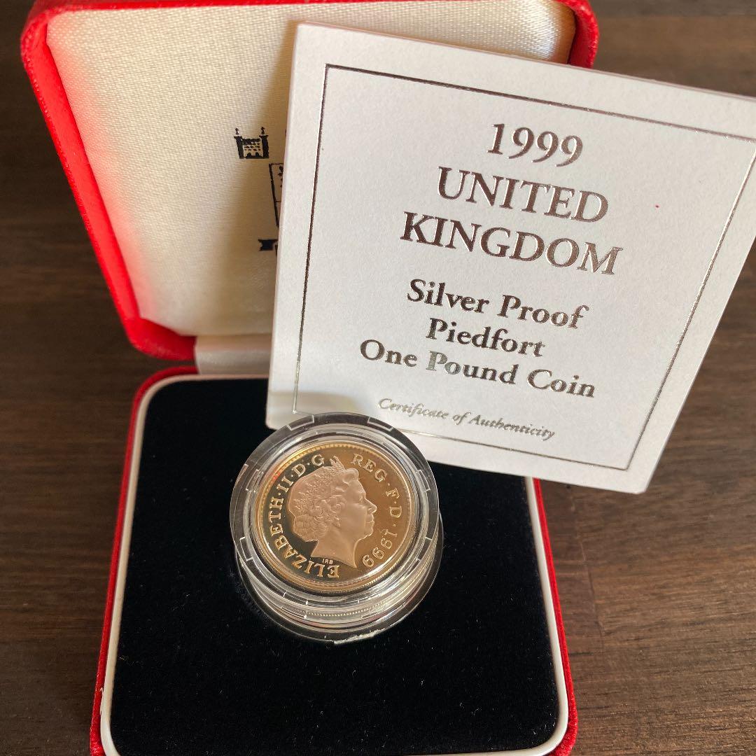 イギリス 1ポンド ピエフォー 1999年