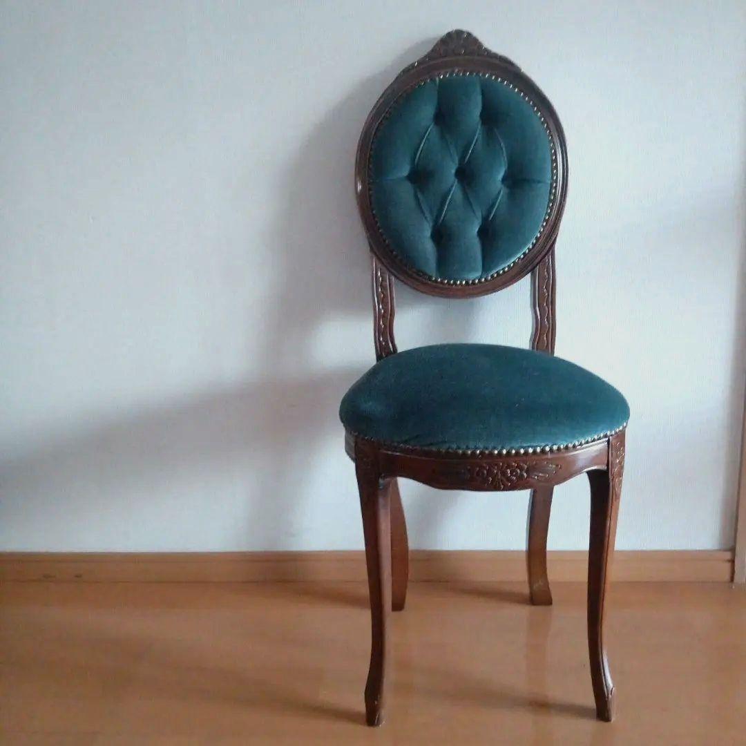 □週末限定□ イタリア製 アンティークチェア 楽天市場】イタリア製 アームチェア ブルーストライプ 幅63cm/椅子