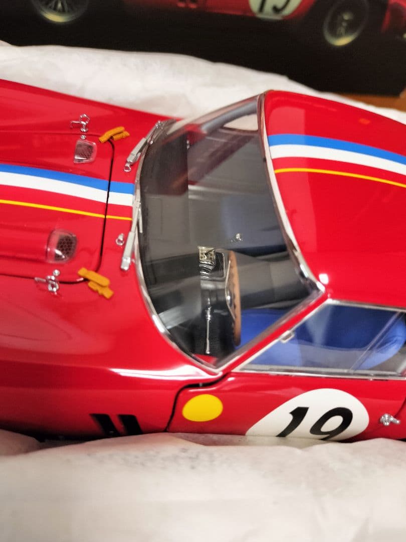 京商1/18フェラーリ250GTO1962ルマン【No19】